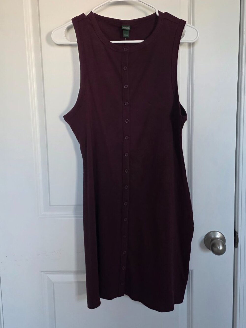Wild Fable Burgundy Body Con Mini Dress - Size Large